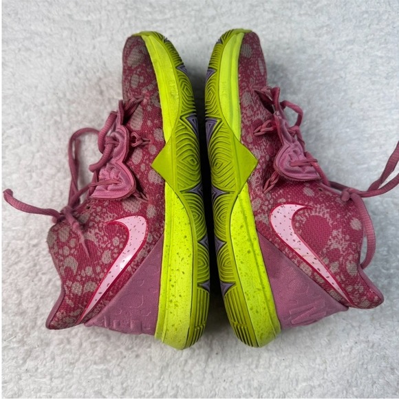 Nike Other - Nike Kyrie Irving 5 Basketball Shoes Kids 5.5Y Pink Patrick Star Spongebob